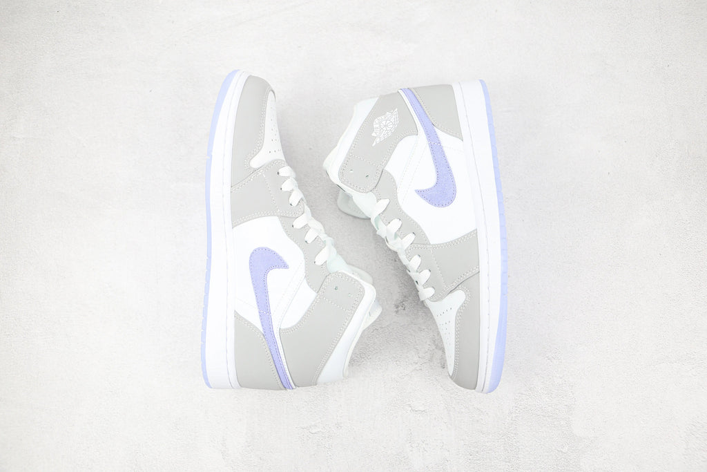 Designer Air Jordan 1 Mid Wolf Grey High Q