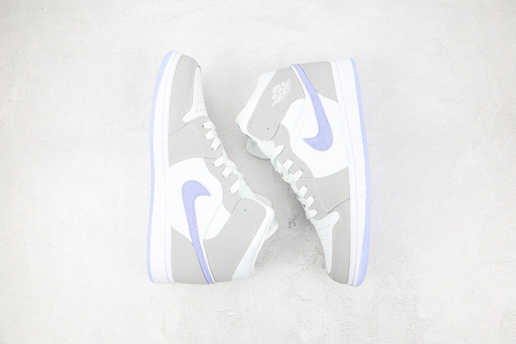 Designer Air Jordan 1 Mid Wolf Grey High Q