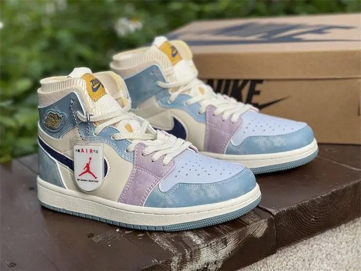 Designer Air Jordan 1 Zoom CMFT GLAMIlestine Blue DQ5091 041