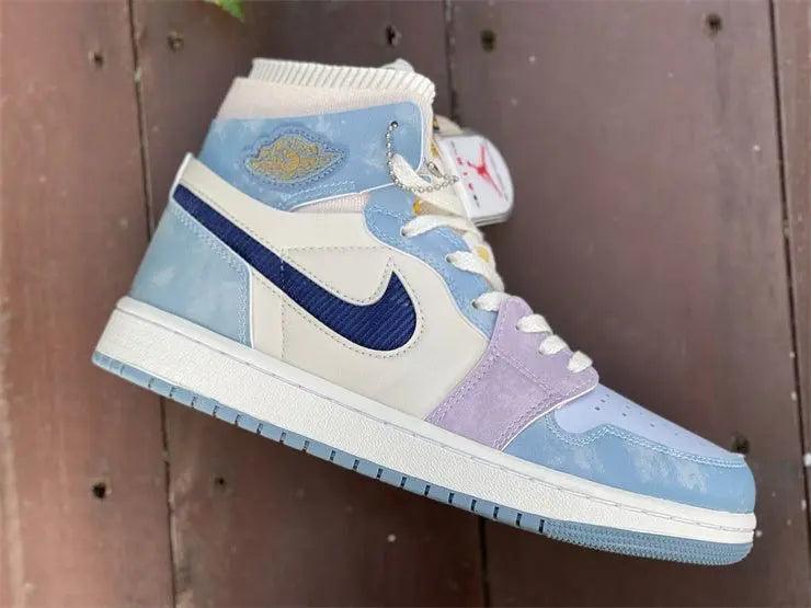Designer Air Jordan 1 Zoom CMFT GLAMIlestine Blue DQ5091 041