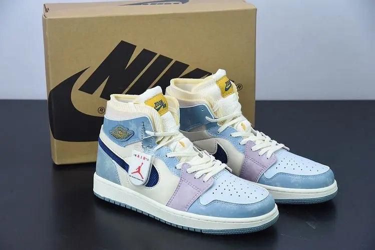 Designer Air Jordan 1 Zoom CMFT GLAMIlestine Blue DQ5091 041
