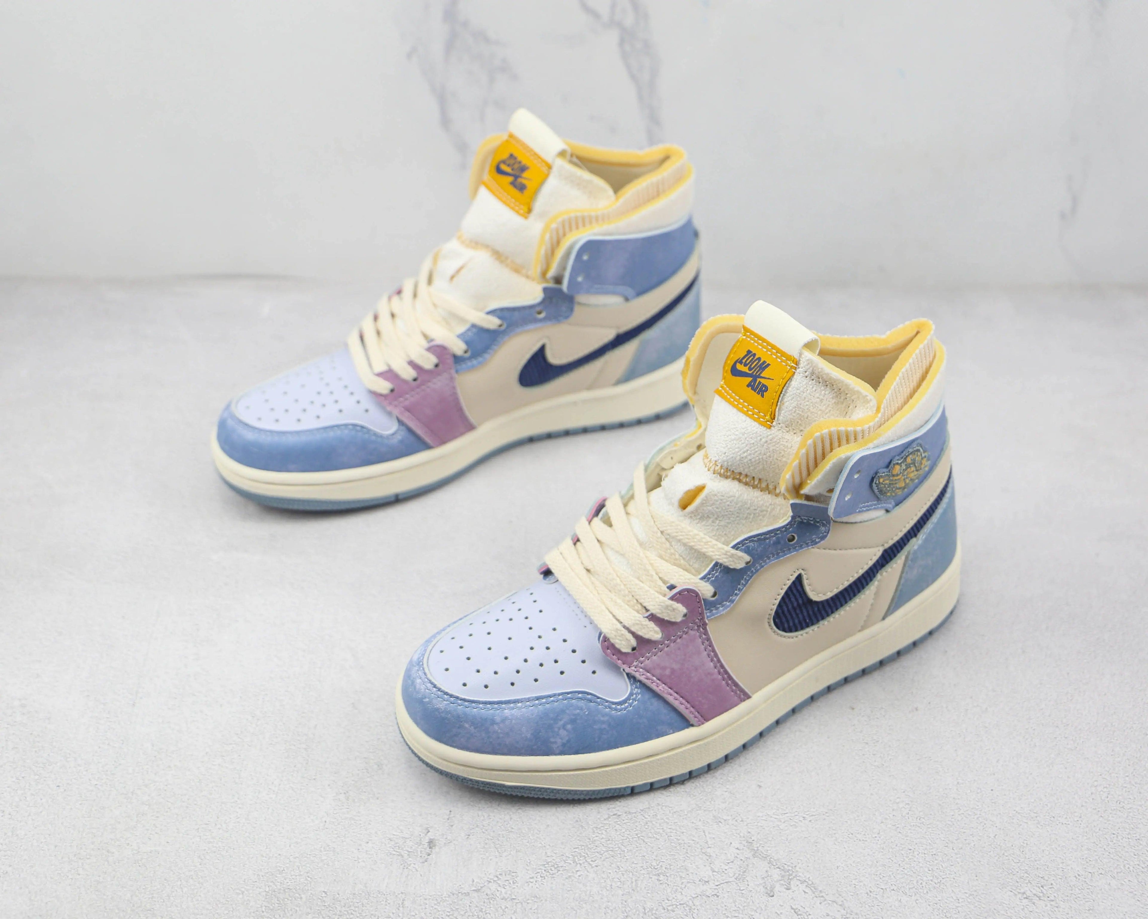 Designer Air Jordan 1 Zoom CMFT GLAMIlestine Blue DQ5091 041