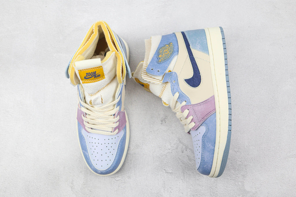 Designer Air Jordan 1 Zoom CMFT GLAMIlestine Blue DQ5091 041