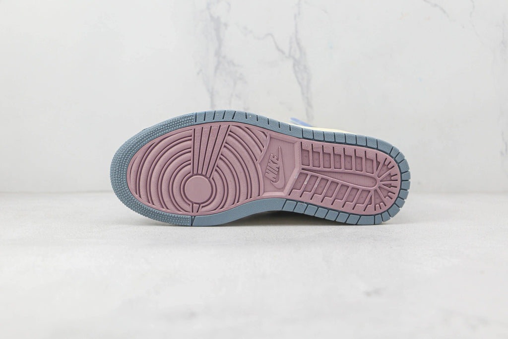 Designer Air Jordan 1 Zoom CMFT GLAMIlestine Blue DQ5091 041