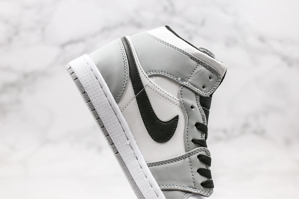 Designer Jordan 1 Mid Ã¢â‚¬Å“Light Smoke GreyÃ¢â‚¬Â High Q ( Customs And Box ), Jordan 1 Sneakers FREE SHIPPING