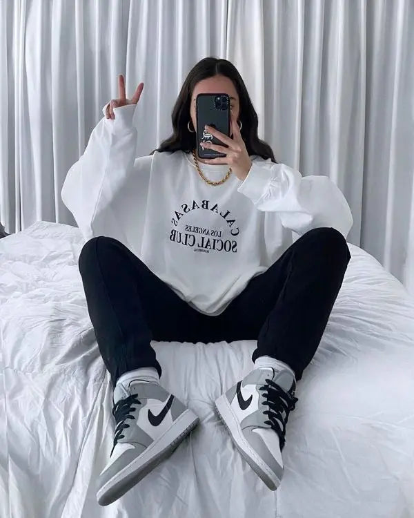 Designer Jordan 1 Mid Ã¢â‚¬Å“Light Smoke GreyÃ¢â‚¬Â High Q ( Customs And Box ), Jordan 1 Sneakers FREE SHIPPING