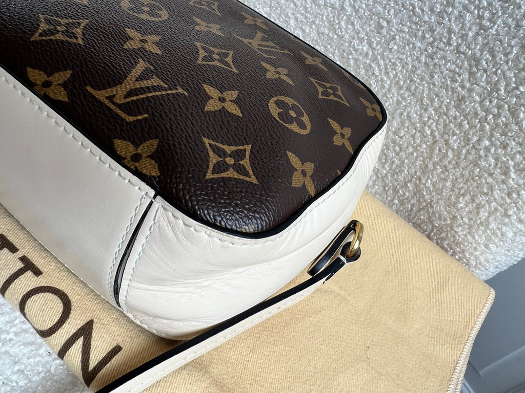 Louis Vuitton Saintonge Monogram Cream