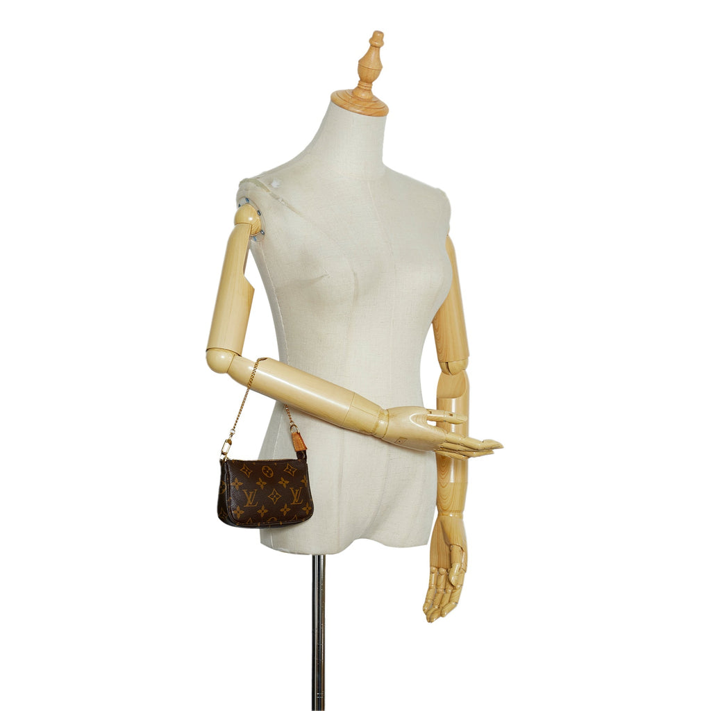 Louis Vuitton Pochette Accessoires Mini Monogram Canvas