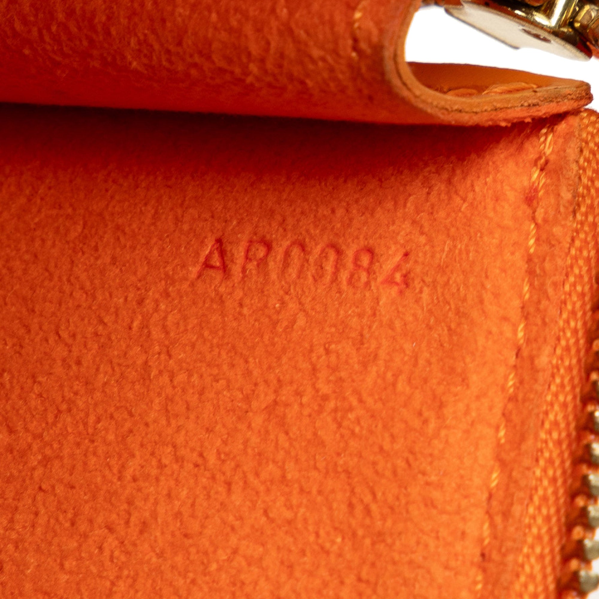 Orange Louis Vuitton Epi Pochette Accessoires Shoulder Bag