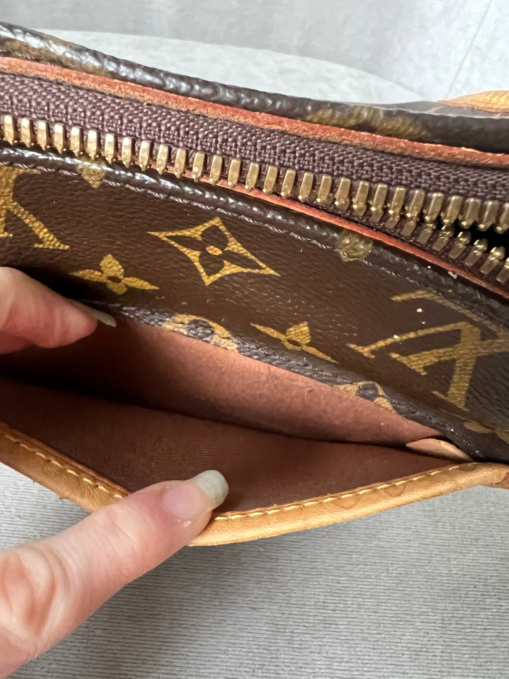 Louis Vuitton Popincourt with long strap in Monogram