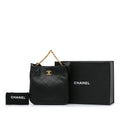 Chanel Easy Mood Large Black Calfskin Gold