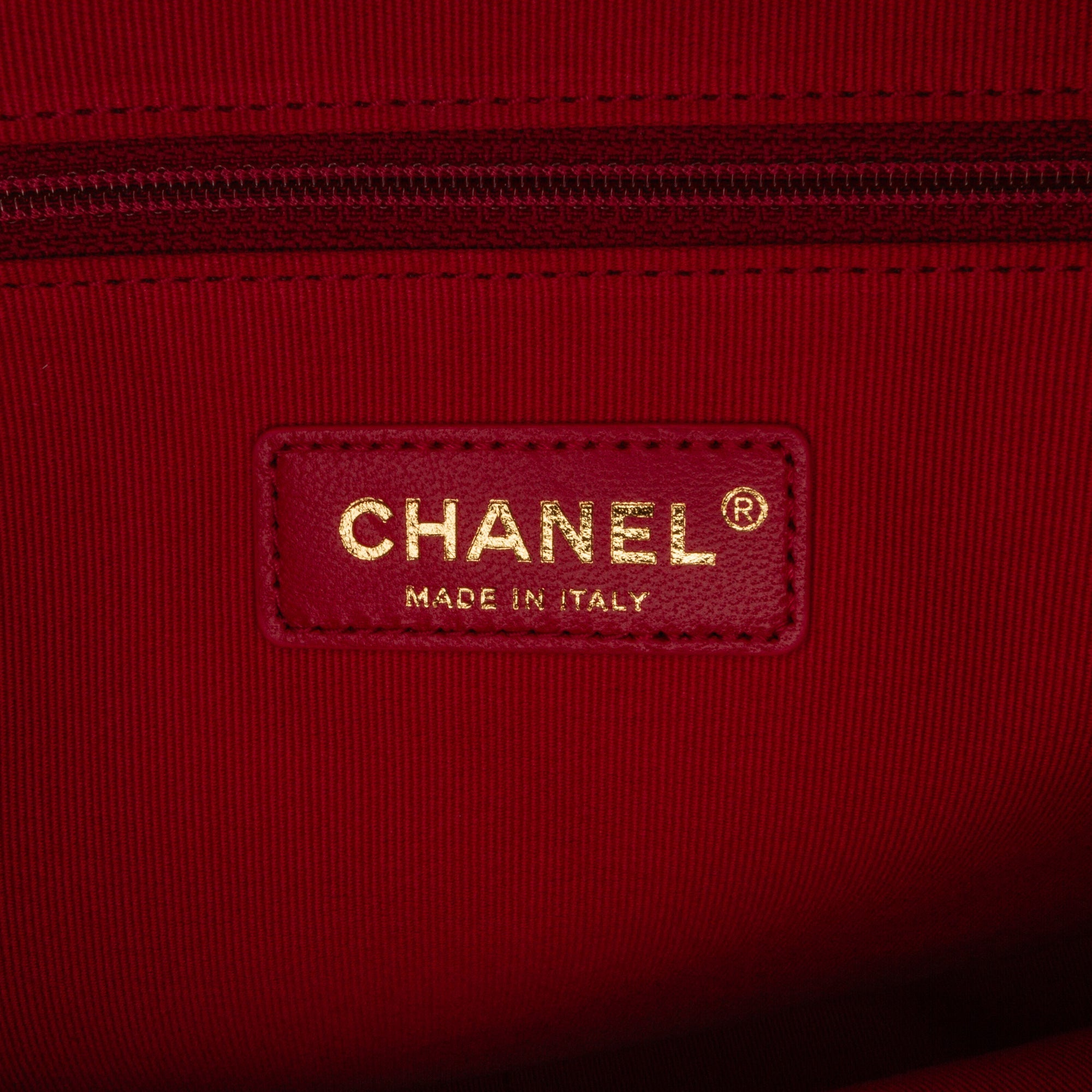 Chanel Easy Mood Large Black Calfskin Gold