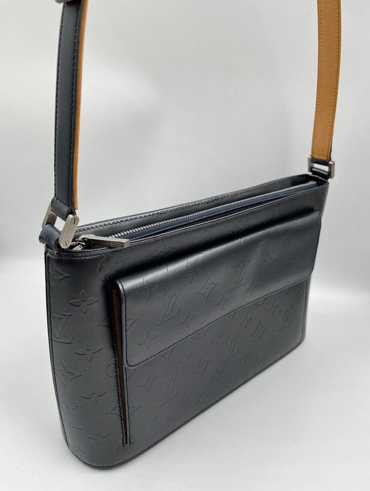 Louis Vuitton Mat Allston Handbag Monogram Vernis
