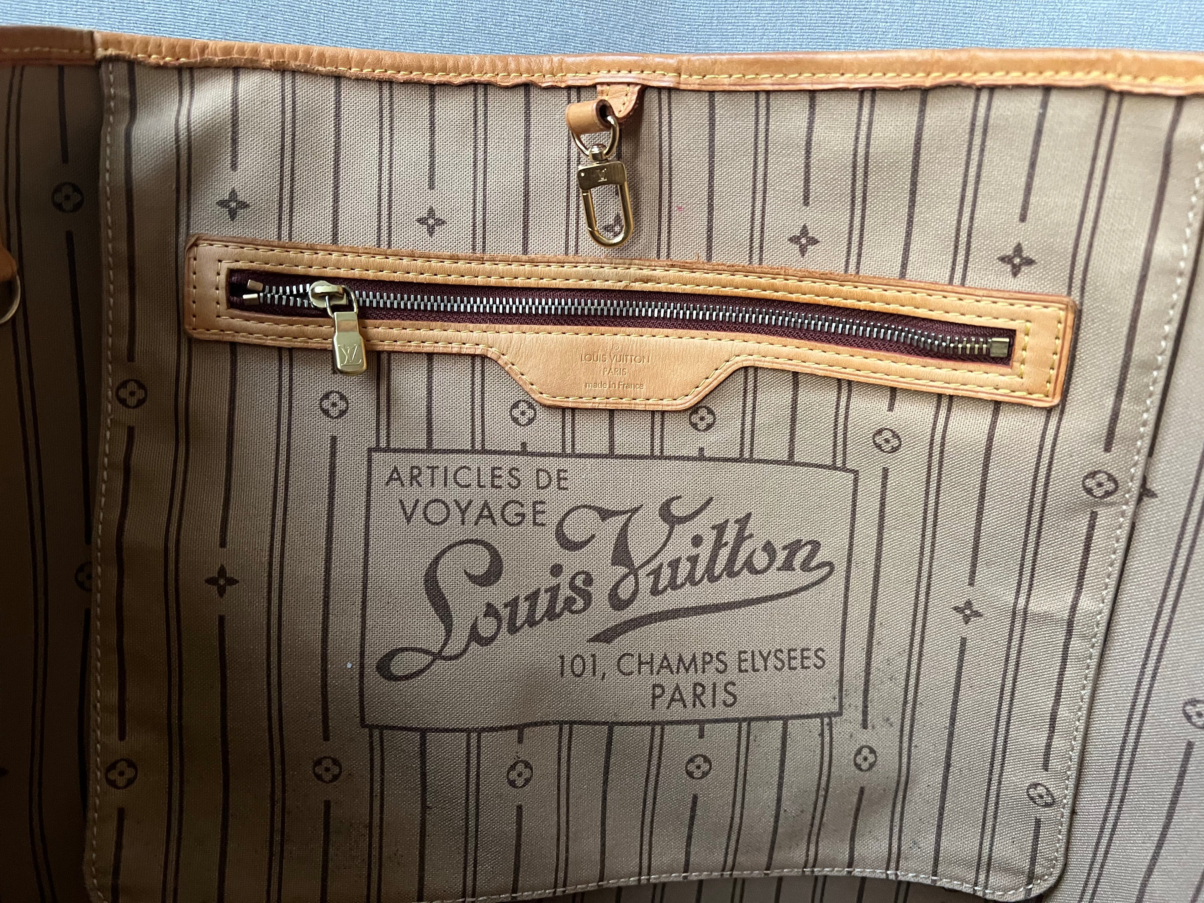Louis Vuitton Neverfull GM Monogram Beige Interior (RRP £1,460)