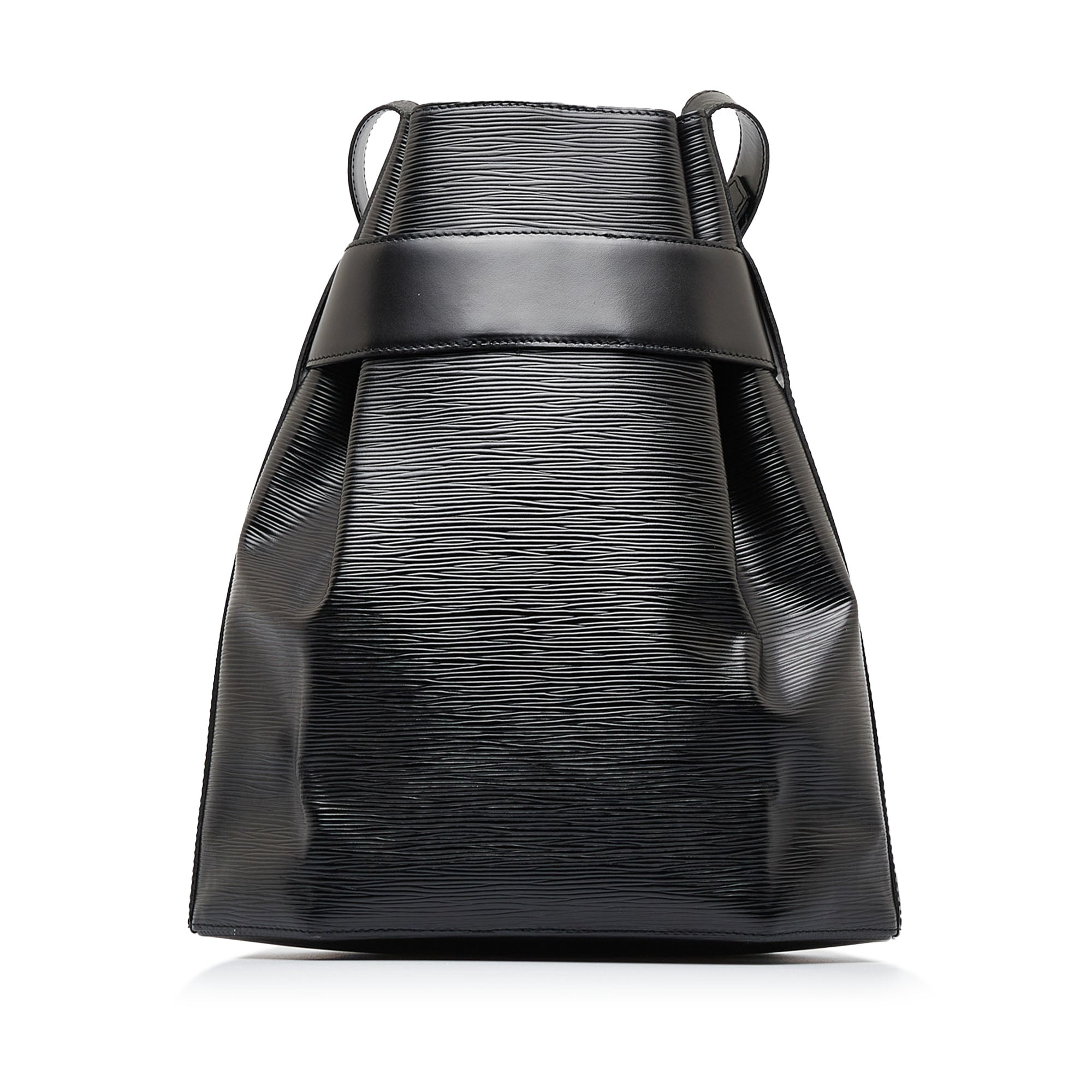 Louis Vuitton Sac D'epaule Black Epi