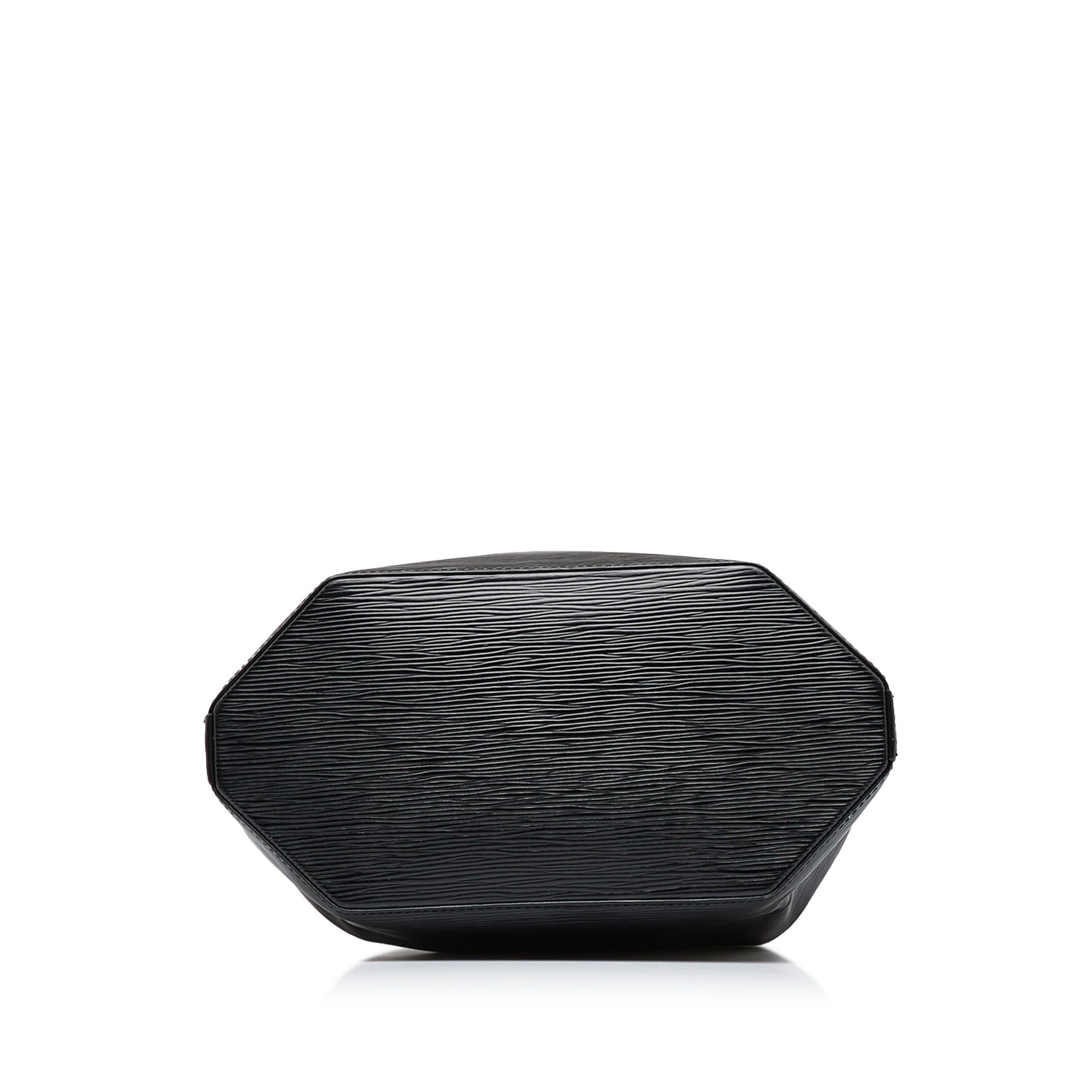 Louis Vuitton Sac D'epaule Black Epi
