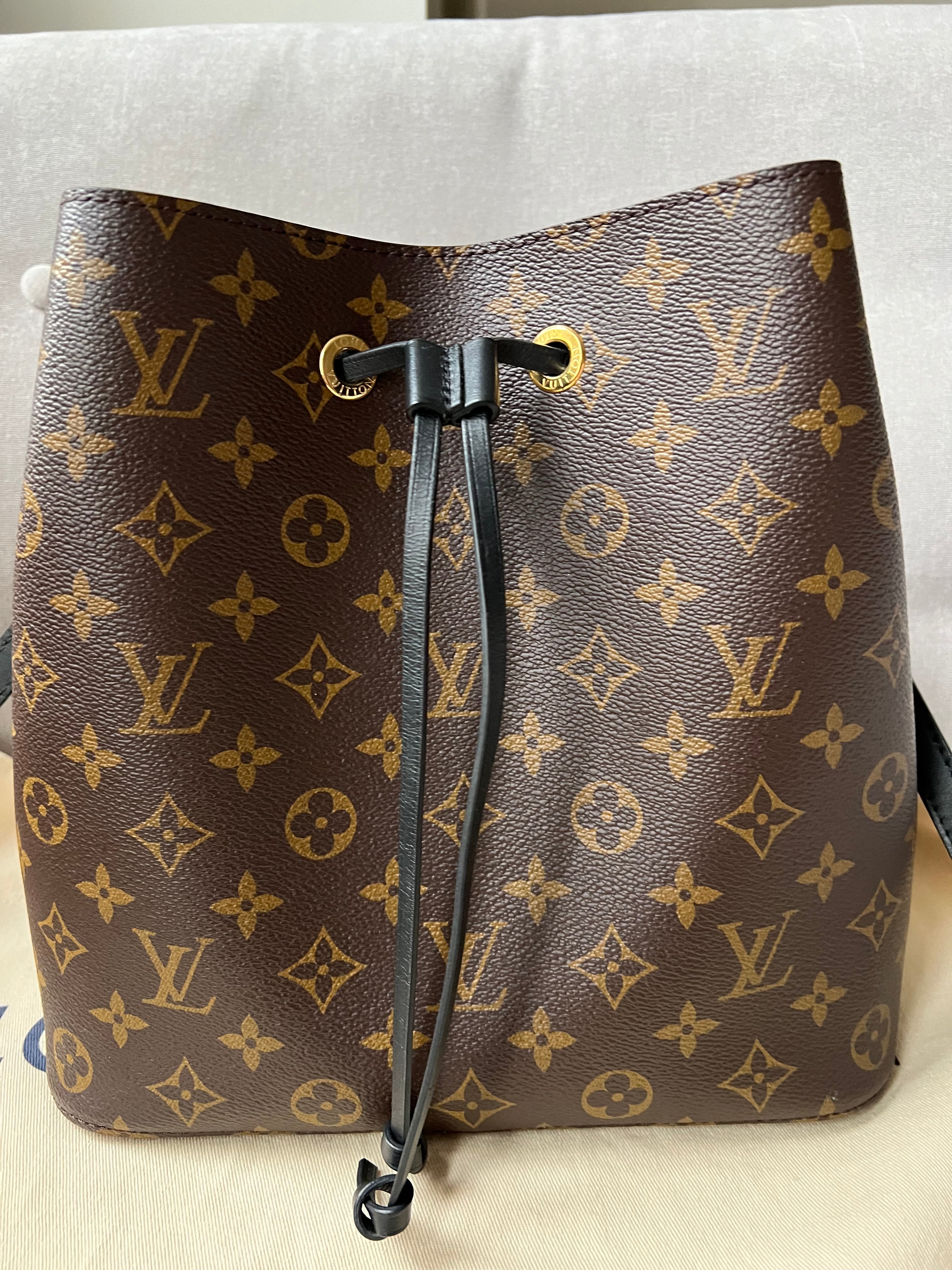 Louis Vuitton Neo Noe Monogram and Black (RRP £1,560)