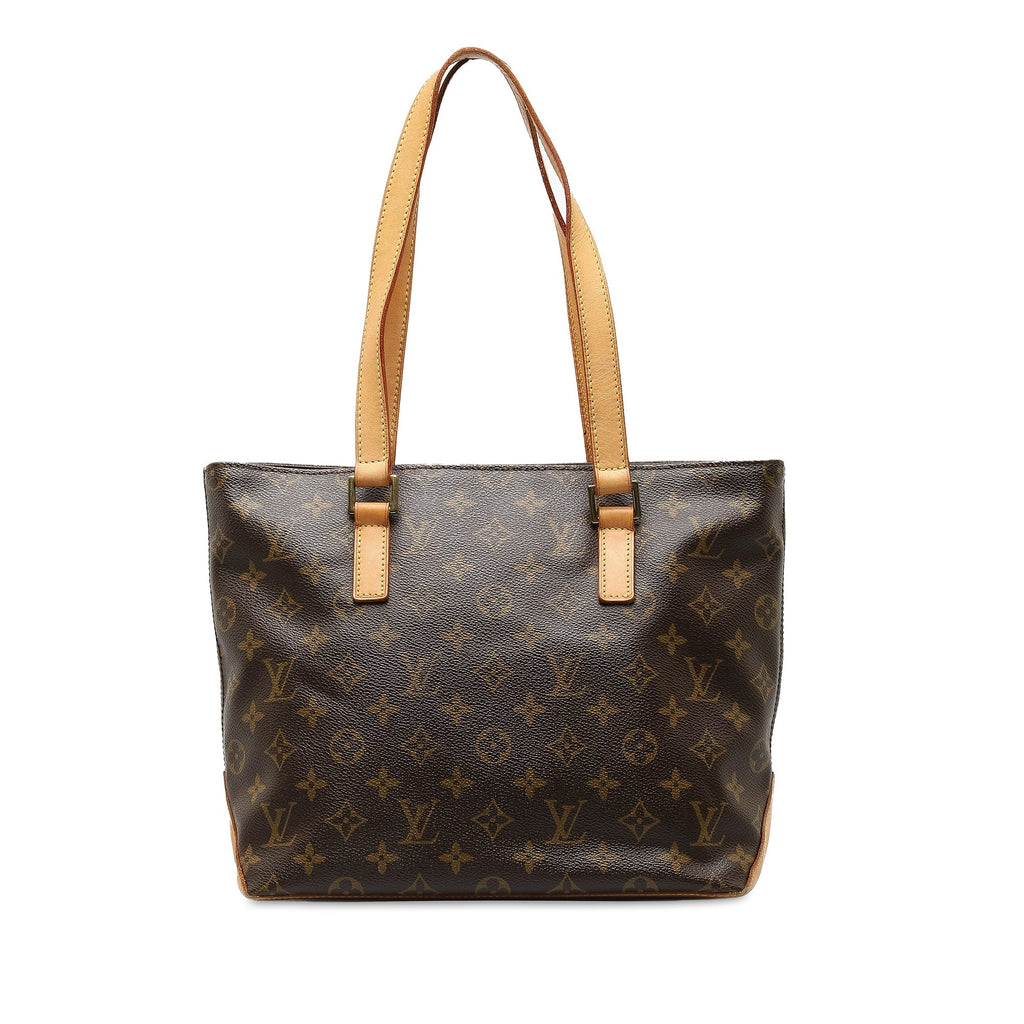 Brown Louis Vuitton Monogram Cabas Piano Tote Bag