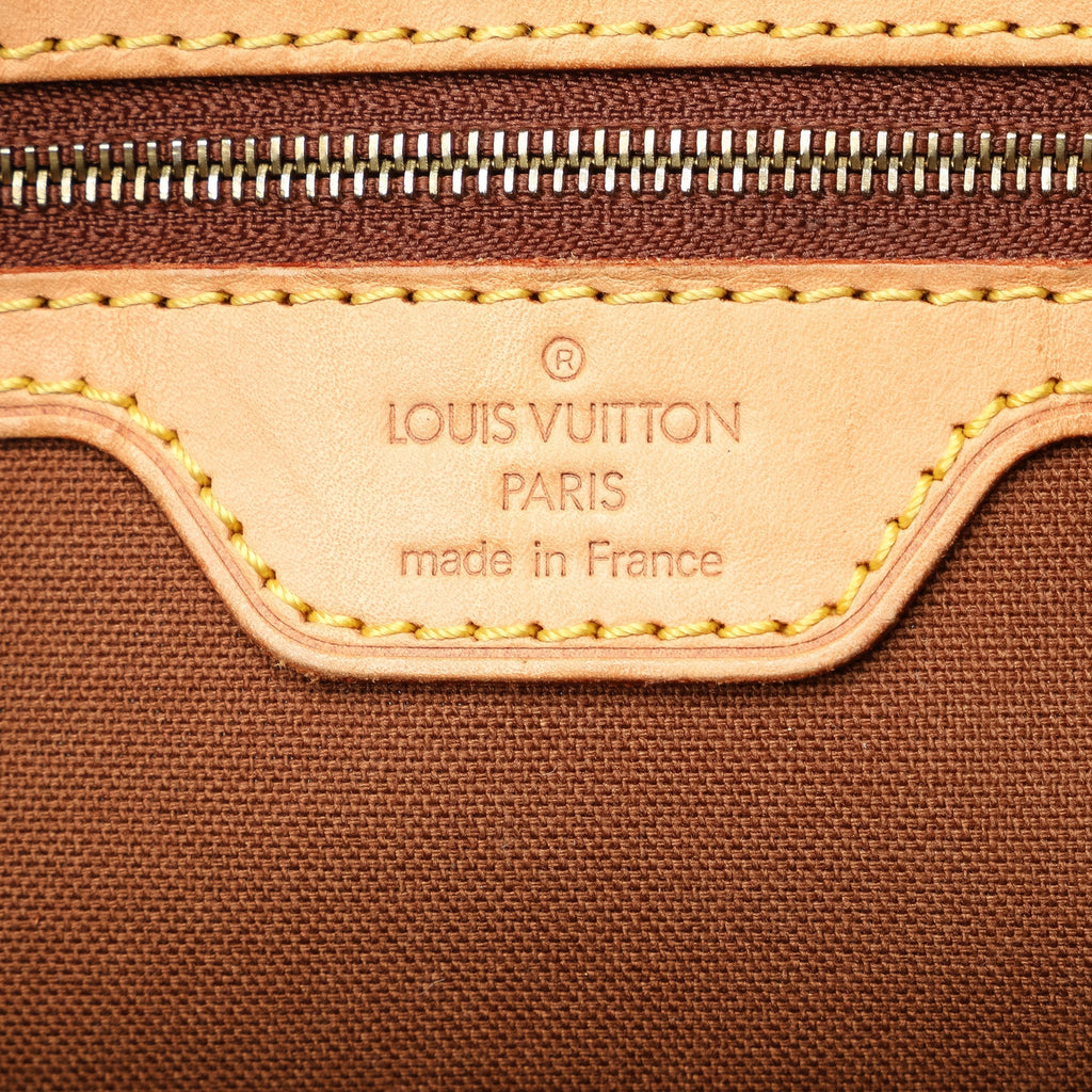Brown Louis Vuitton Monogram Cabas Piano Tote Bag
