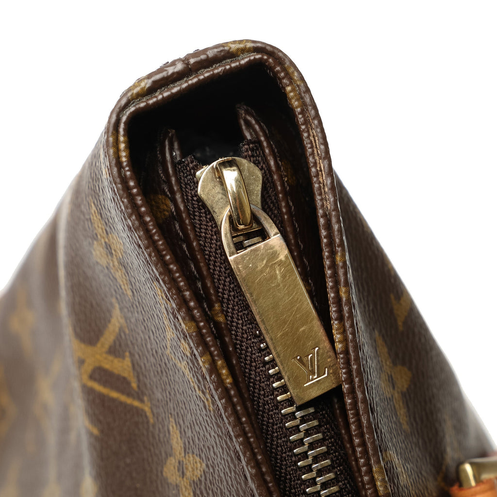 Brown Louis Vuitton Monogram Cabas Piano Tote Bag