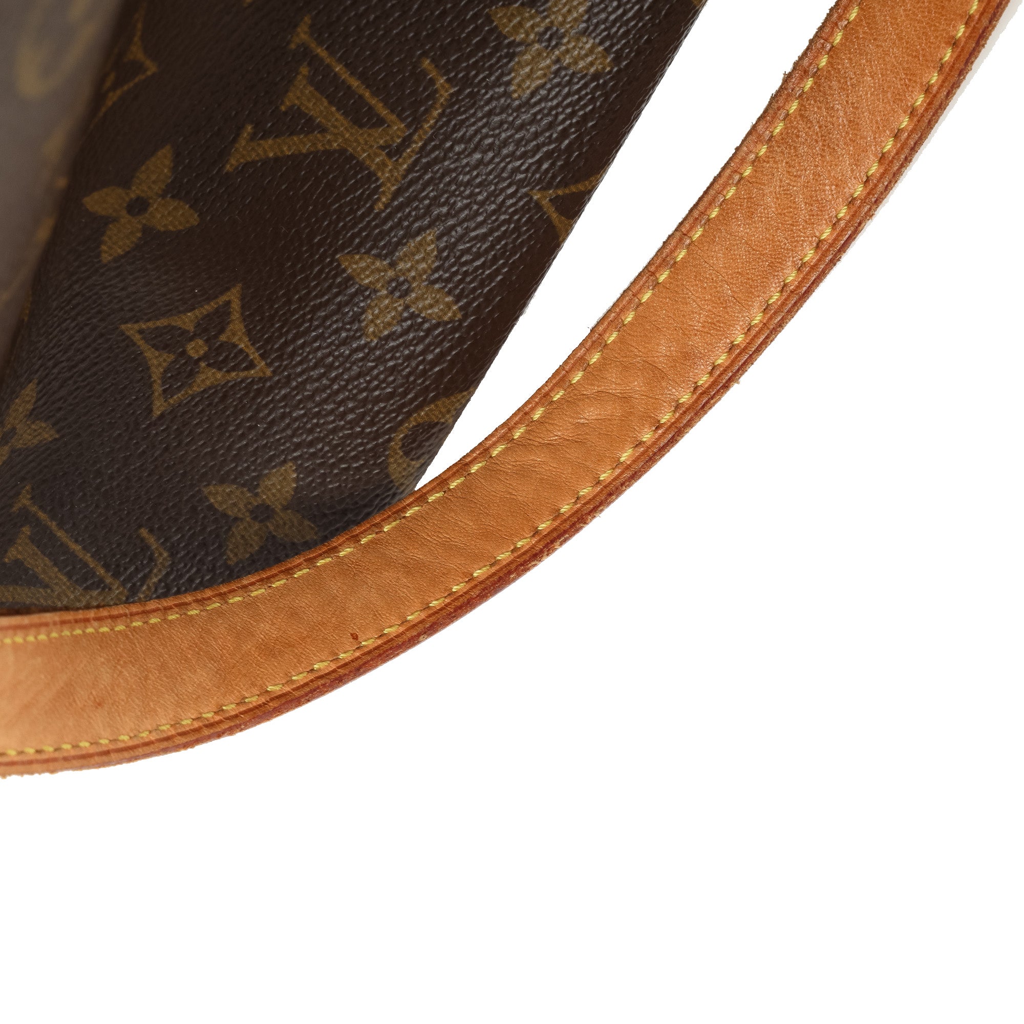 Brown Louis Vuitton Monogram Cabas Piano Tote Bag