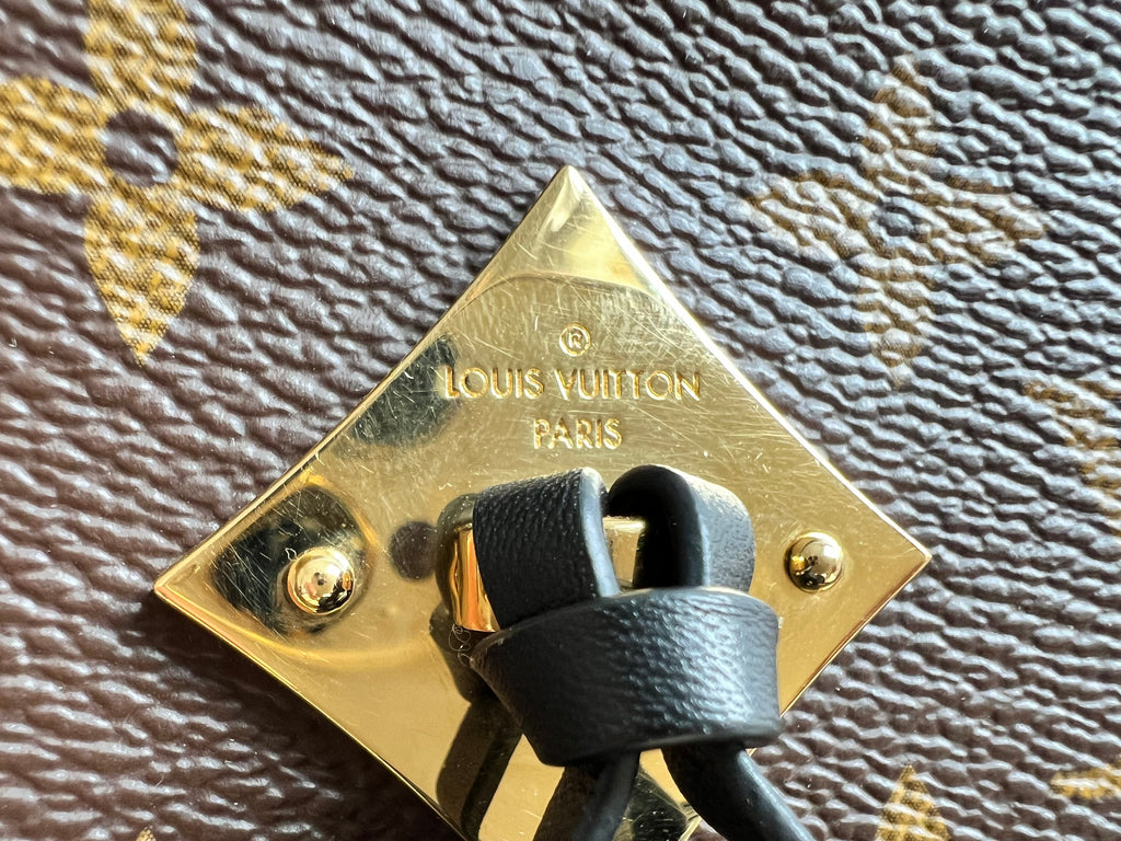 Louis Vuitton Saintonge Black and Monogram