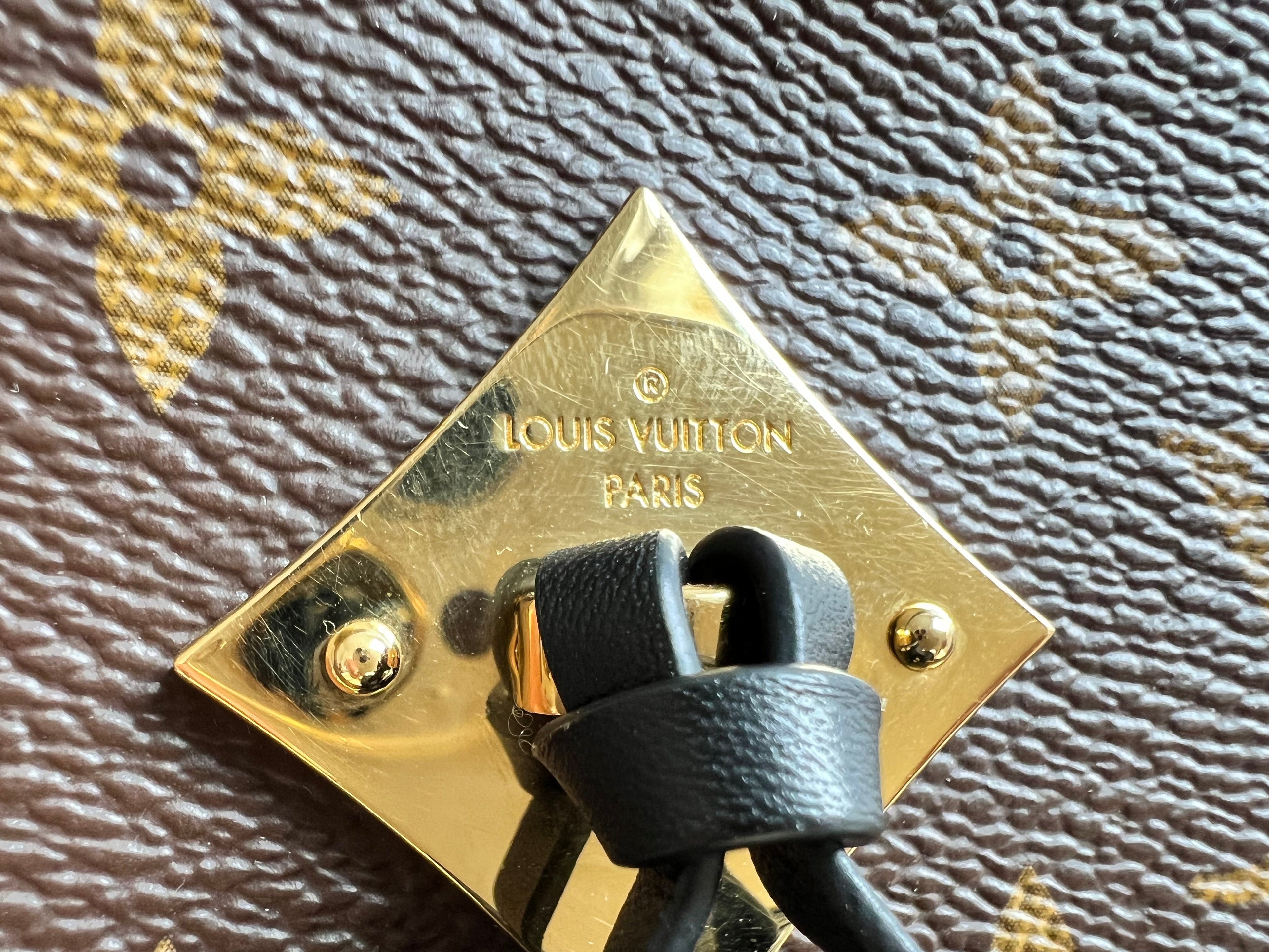 Louis Vuitton Saintonge Black and Monogram