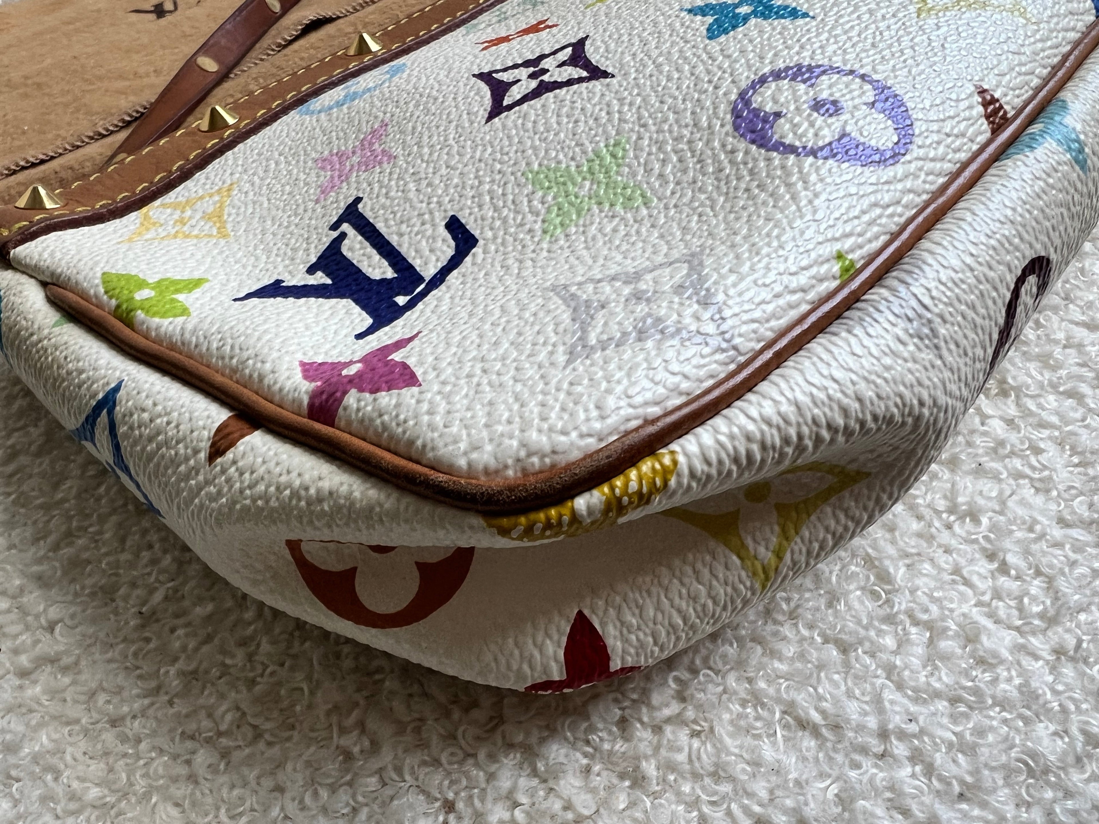 Louis Vuitton Pochette Accessoires White Multicolore