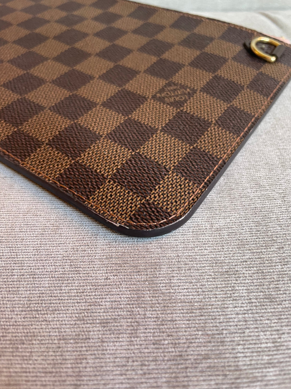 Louis Vuitton Pouch (from Neverfull MM) in Damier Ebene