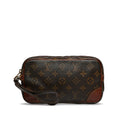 Louis Vuitton Marly Dragonne Clutch PM Monogram Canvas