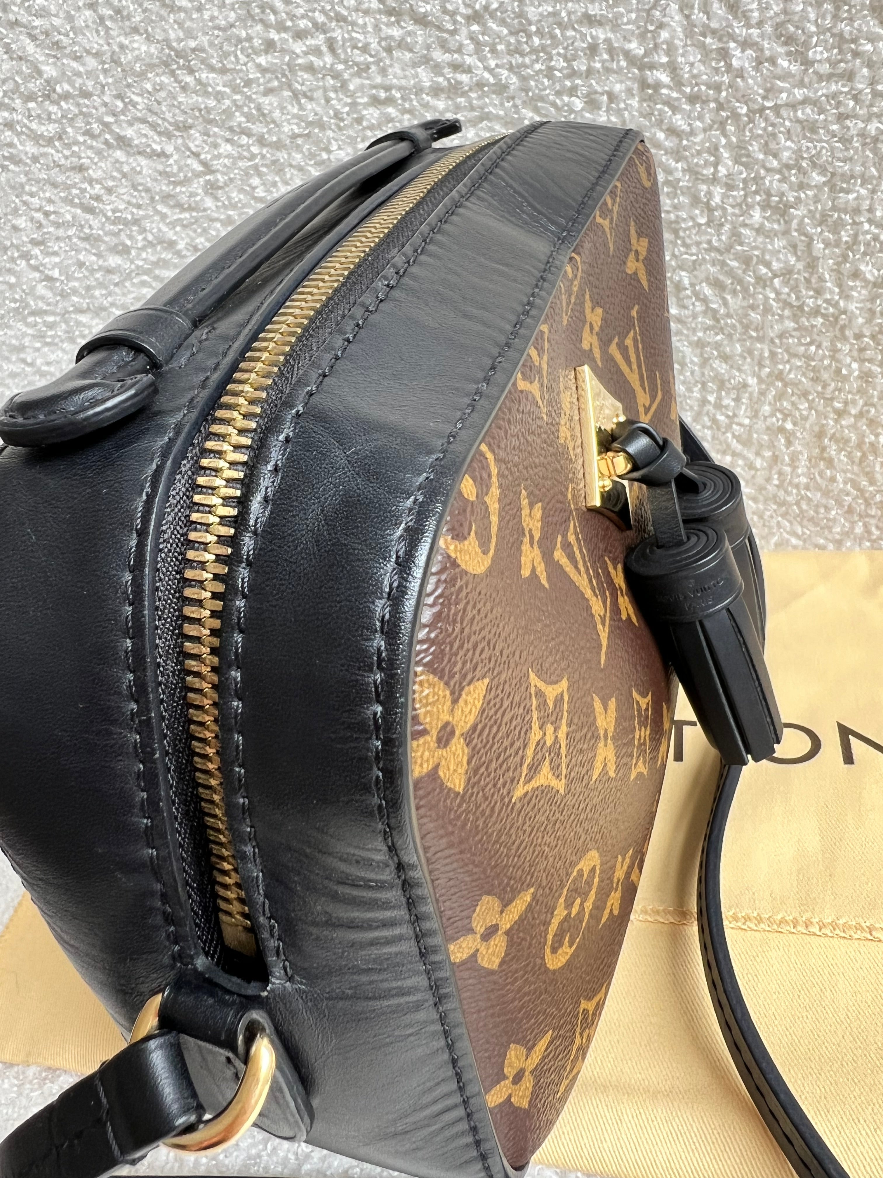 Louis Vuitton Saintonge Black and Monogram