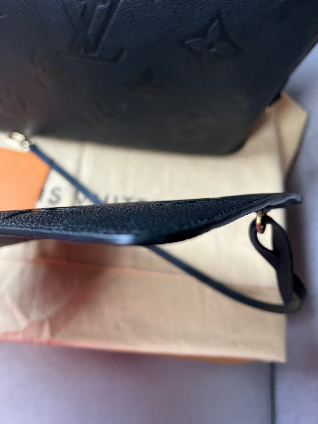 Louis Vuitton Neverfull MM Black Empreinte (RRP £1,940)