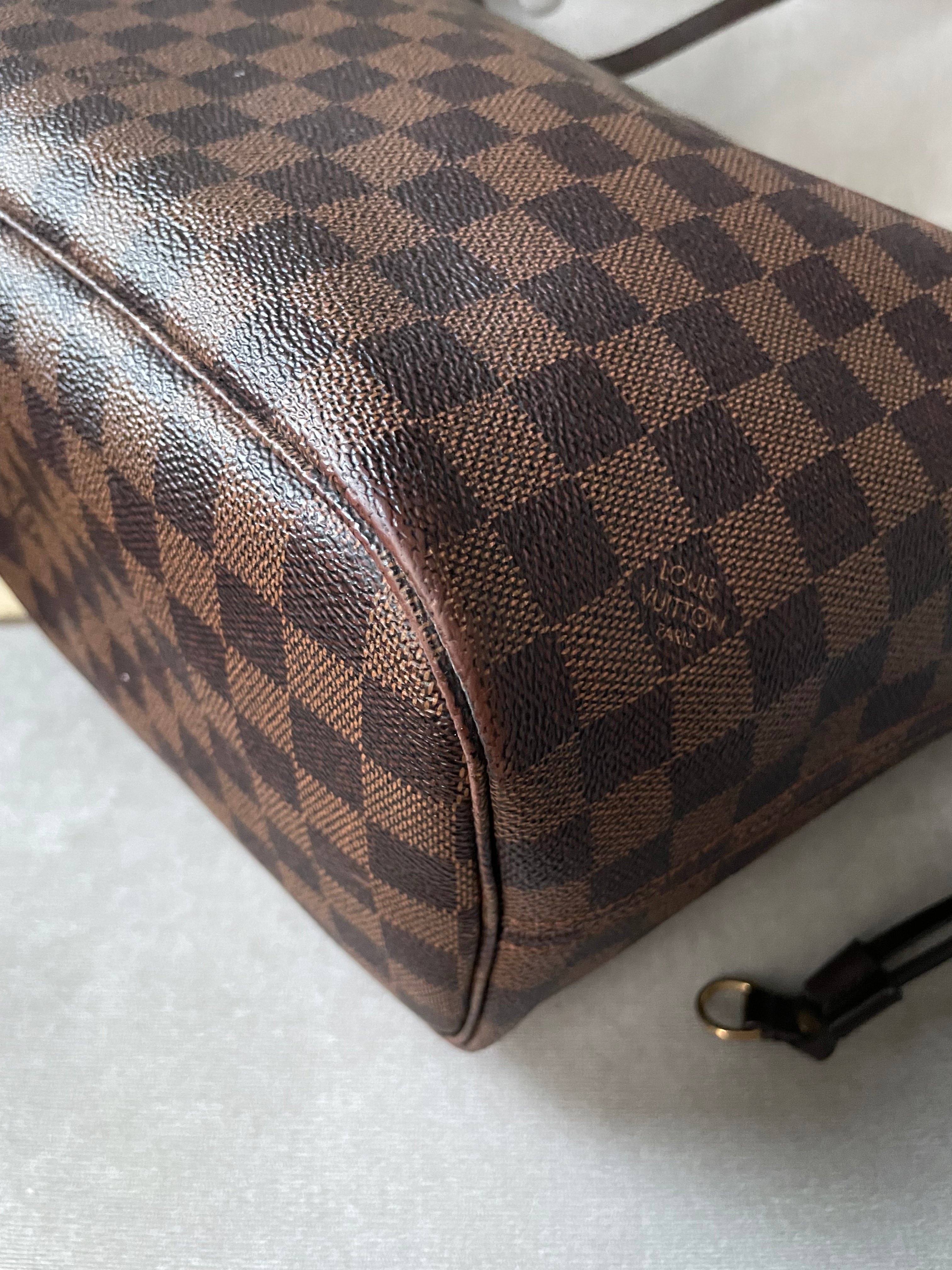 Louis Vuitton Neverfull MM Damier Ebene Cherry Interior (RRP £1,410)