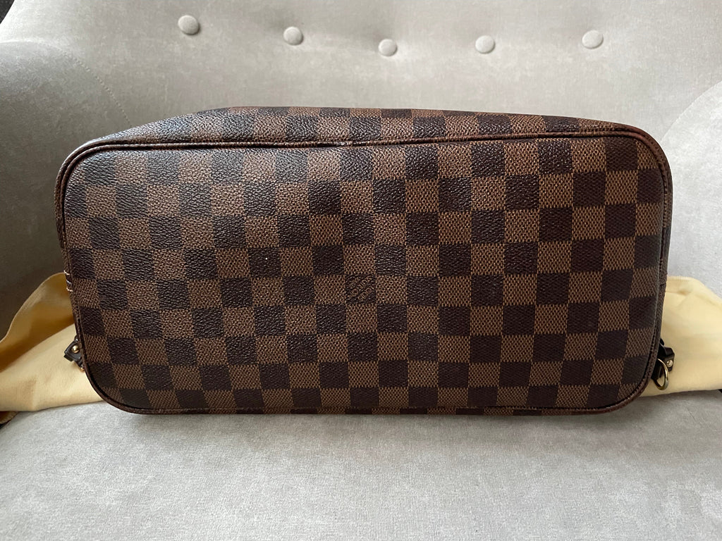 Louis Vuitton Neverfull MM Damier Ebene Cherry Interior (RRP £1,410)