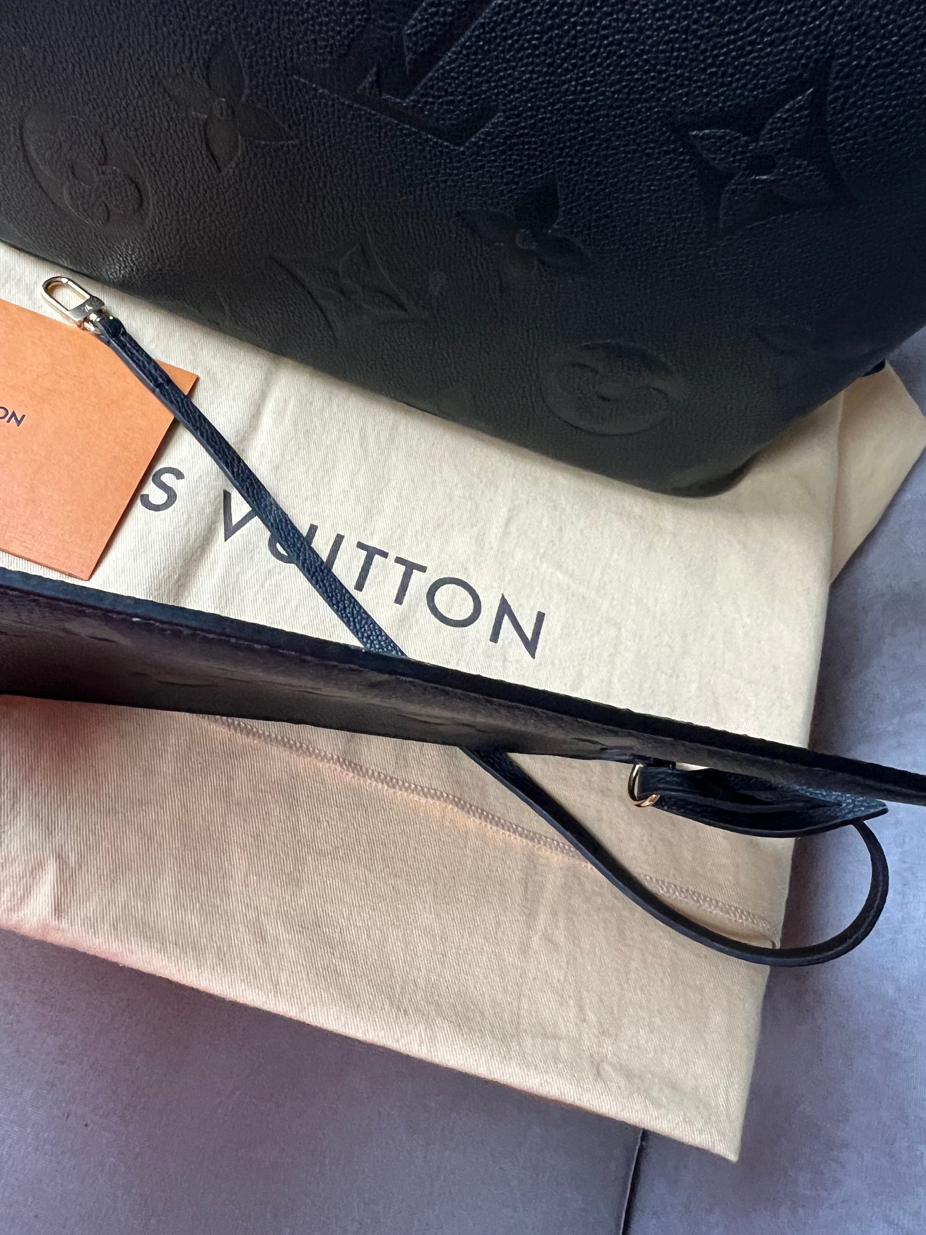 Louis Vuitton Neverfull MM Black Empreinte (RRP £1,940)