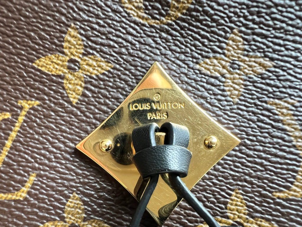 Louis Vuitton Saintonge Black and Monogram