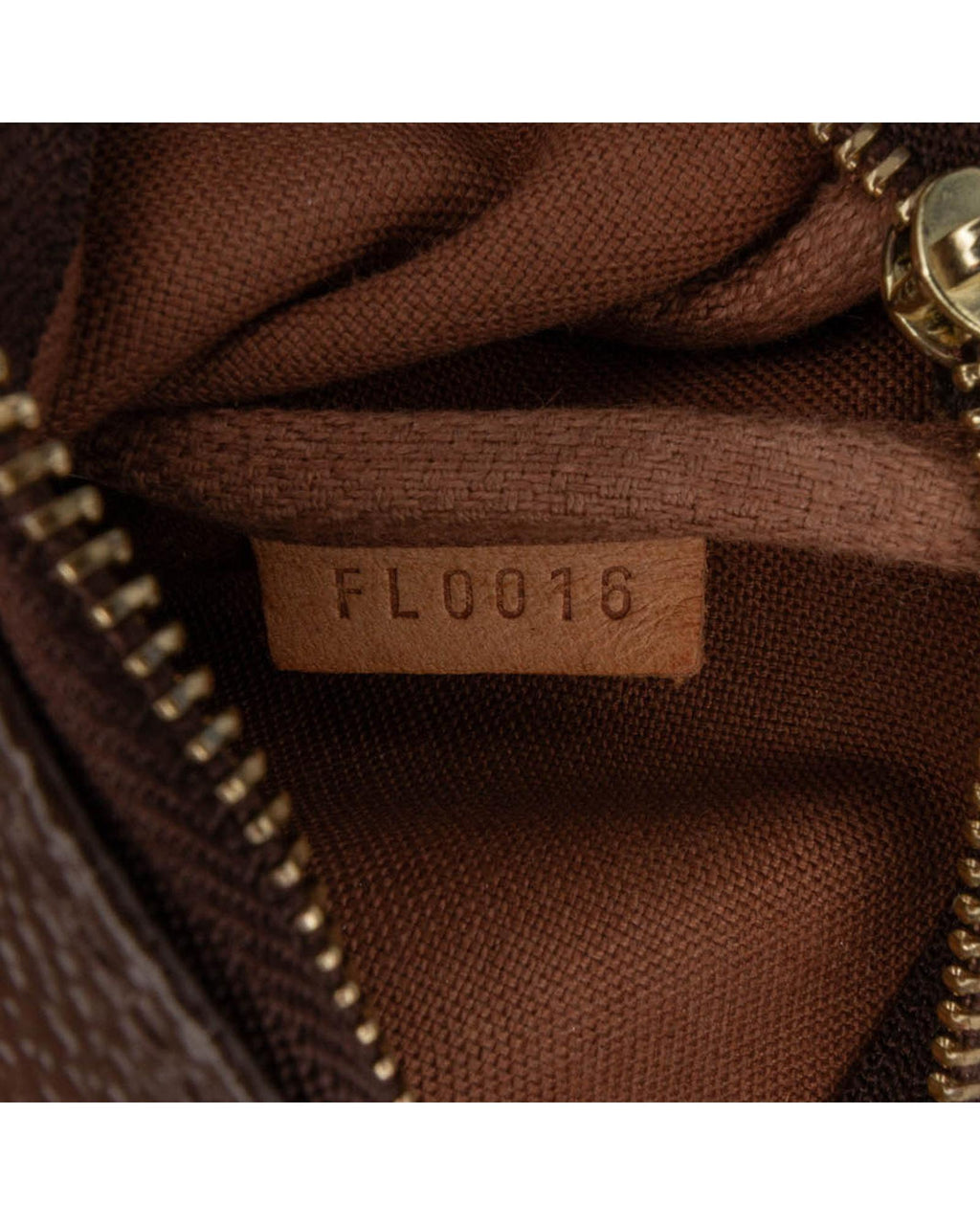 Monogram Canvas Mini Pochette with Chain Handle and Top Zip Closure
