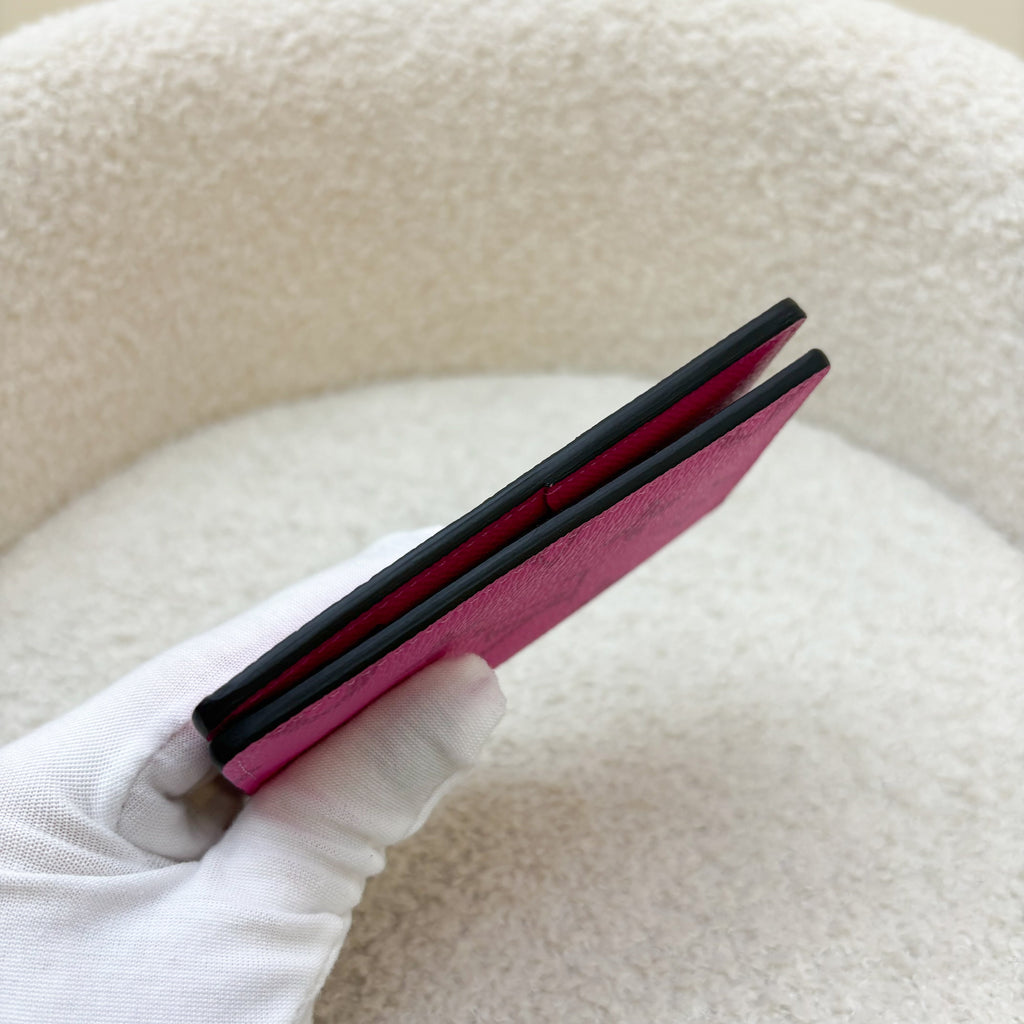 LV Pocket Organizer Taigarama in Fuchsia Pink Monogram Canvas