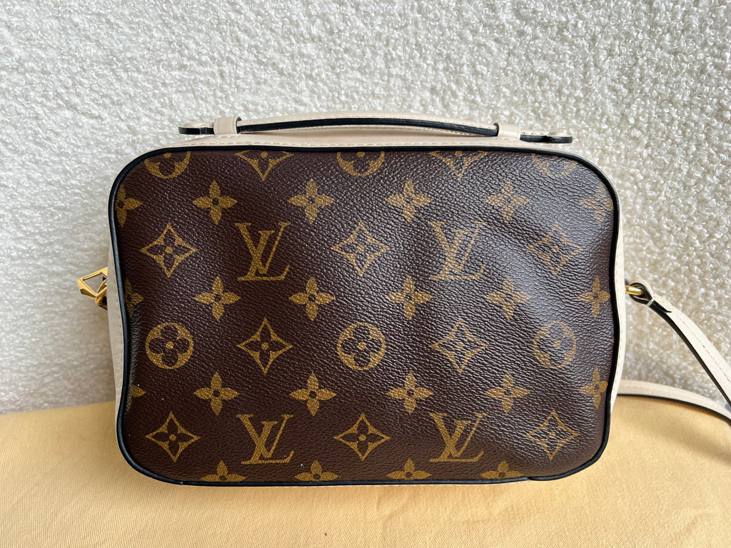 Louis Vuitton Saintonge Monogram Cream