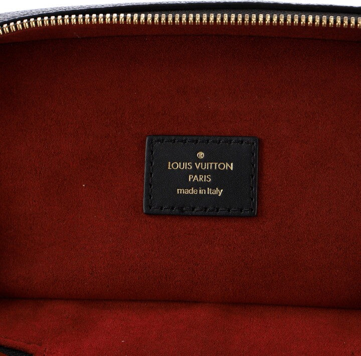 Louis Vuitton Vanity Handbag Bicolor Monogram Empreinte Giant PM