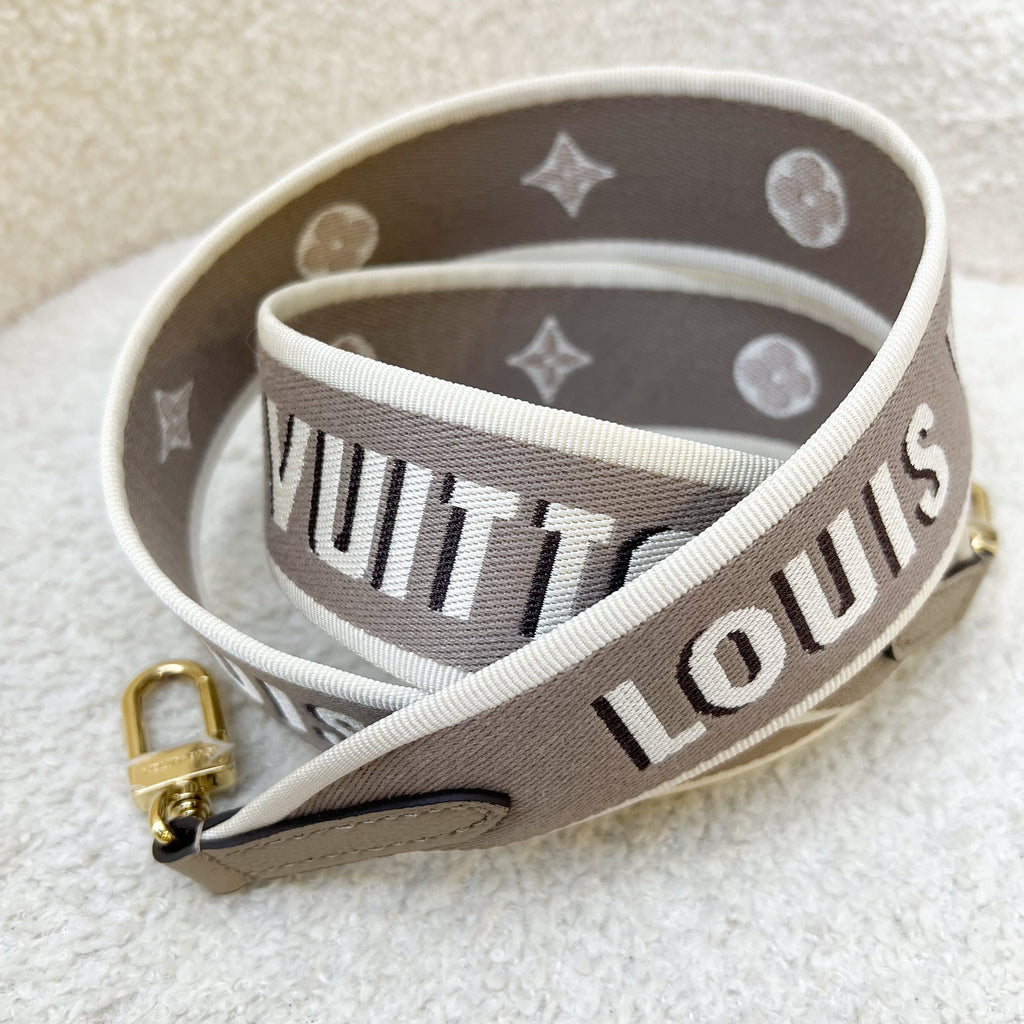 LV Diane PM in Tourterelle (Grey) / Creme Giant Monogram Empreinte Leather and GHW
