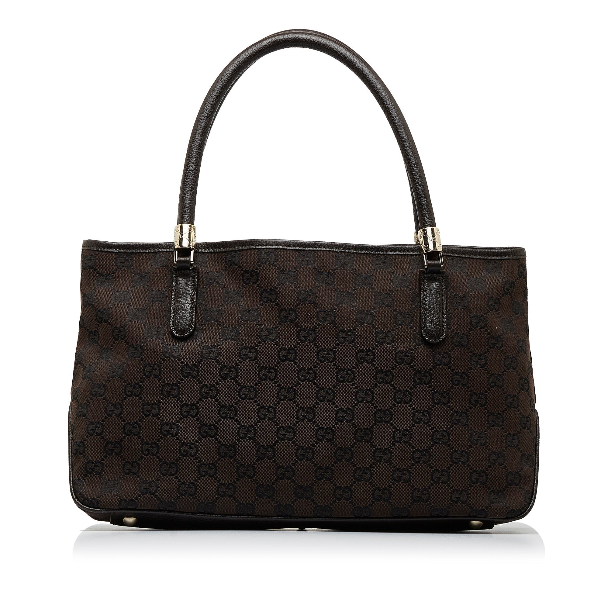 Brown Gucci GG Canvas Tote