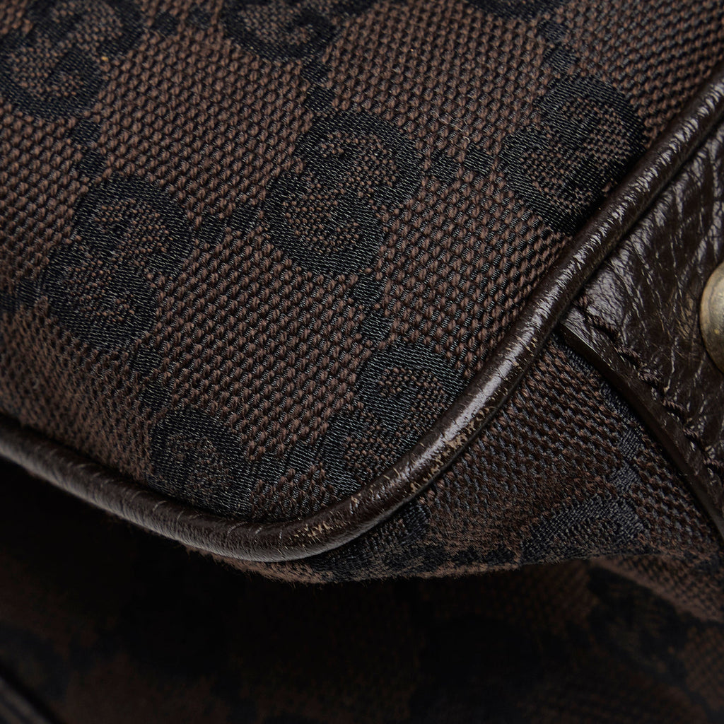 Brown Gucci GG Canvas Tote