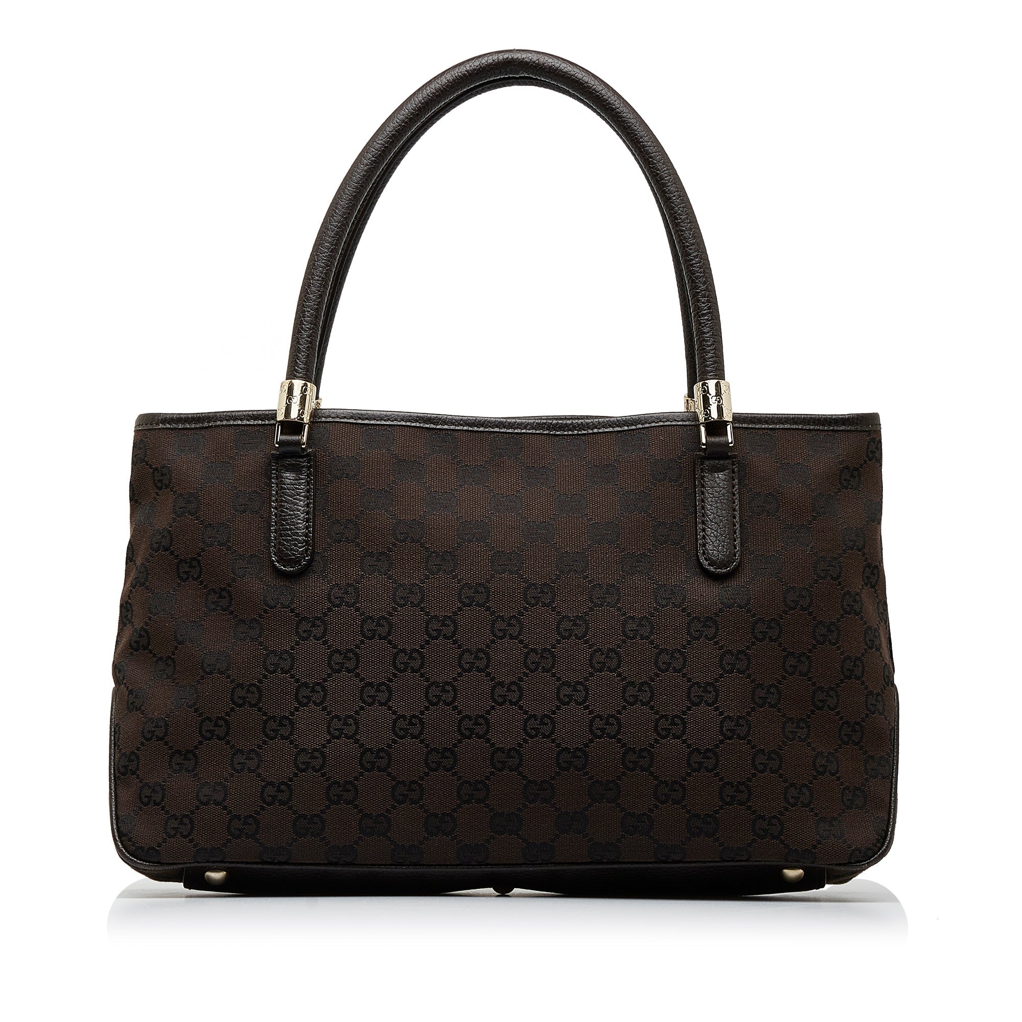 Brown Gucci GG Canvas Tote