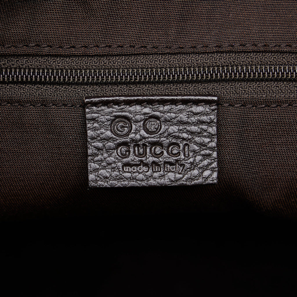 Brown Gucci GG Canvas Tote