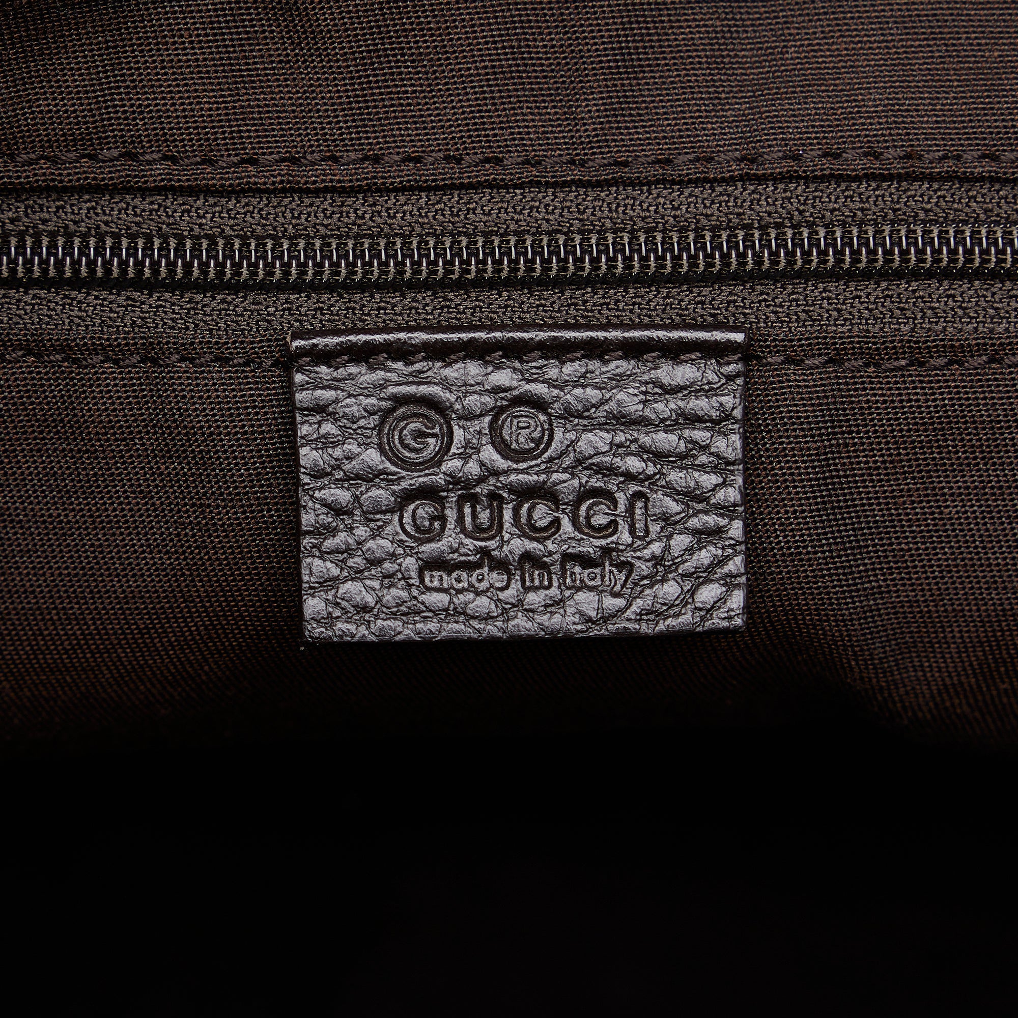Brown Gucci GG Canvas Tote