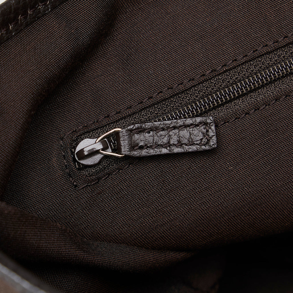 Brown Gucci GG Canvas Tote