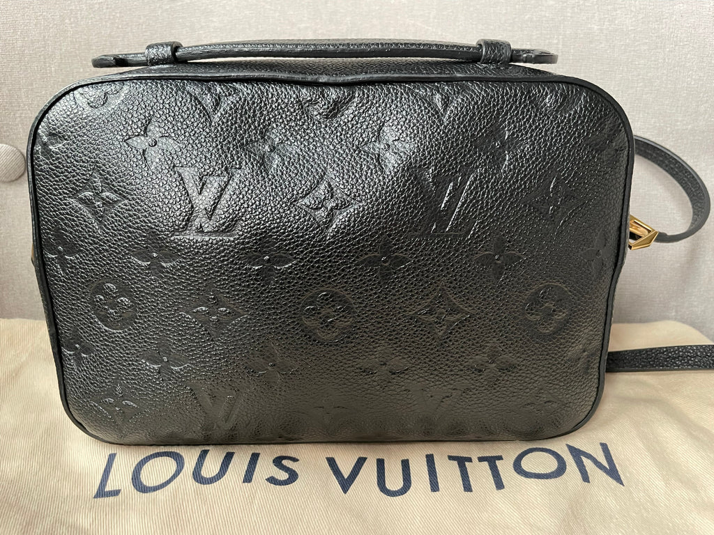 Louis Vuitton Saintonge Black Empreinte (RRP £1520)
