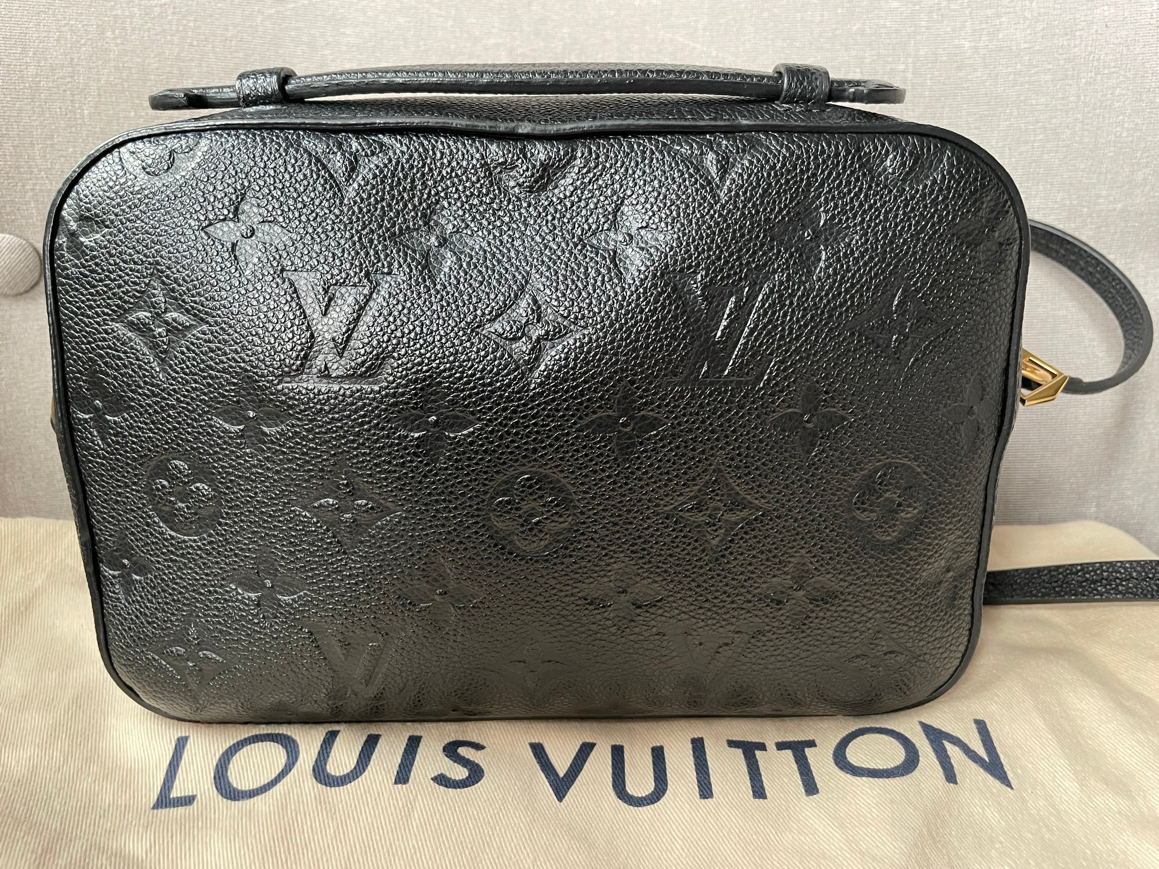 Louis Vuitton Saintonge Black Empreinte (RRP £1520)