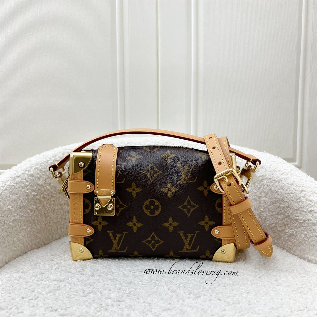 LV Side Trunk PM Bag in Monogram Canvas and GHW